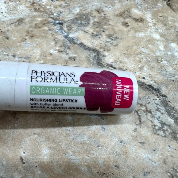 Lot Of 4 Physicians Formula Organic Wear Nourishing Lipstick PF11078 Sugar Plum - Picture 3 of 8